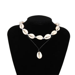 Summer Beach Shell Choker