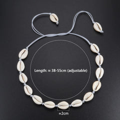 Summer Beach Shell Choker