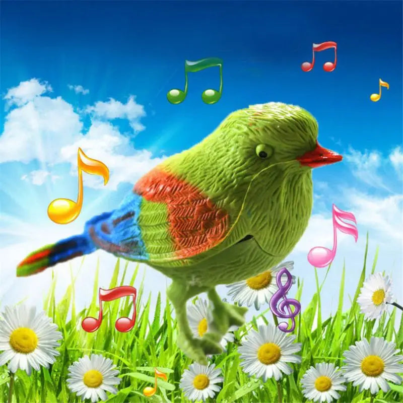 Cute Singing Bird Interactive Toy