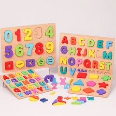 Wooden Puzzle Montessori Toys