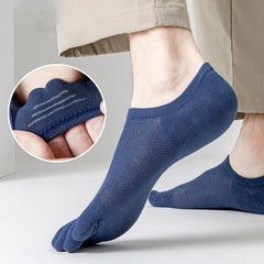 Soft Breathable Finger Boat Sock