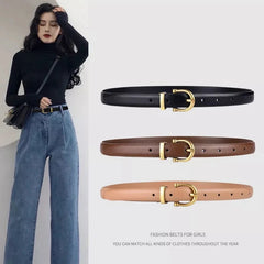 Luxury Designer Leather Belt