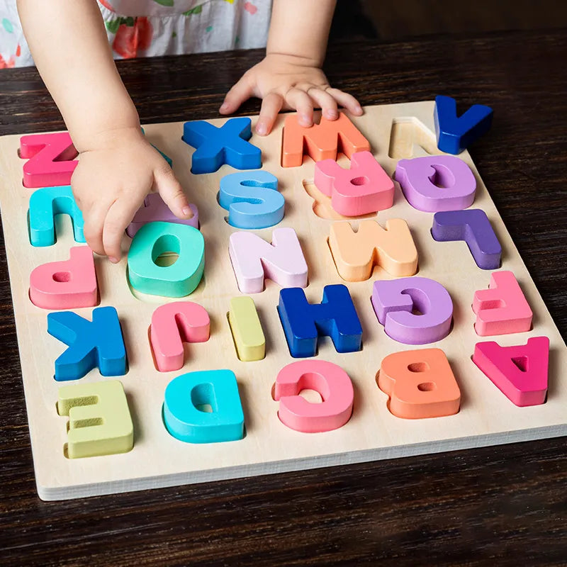 Wooden Puzzle Montessori Toys