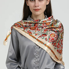 90*90CM Silk Scarves