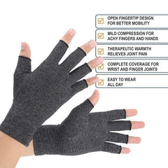 Fingerless Compression Gloves