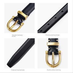 Luxury Designer Leather Belt