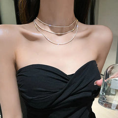 Clavicle Chain Choker Necklace