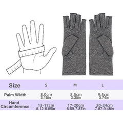 Fingerless Compression Gloves