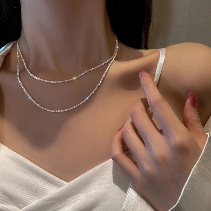Clavicle Chain Choker Necklace