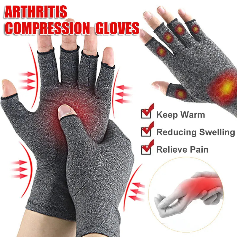 Fingerless Compression Gloves