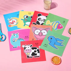 Paper Cut Book Craft Toys