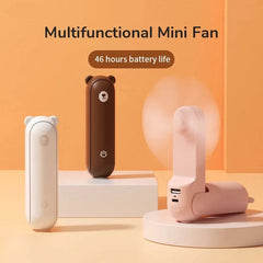 3 IN 1 Mini Hand-held Cooling Fan