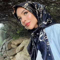 90*90CM Silk Scarves