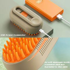 Pet Cleaning Steam Brush