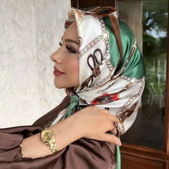 90*90CM Silk Scarves