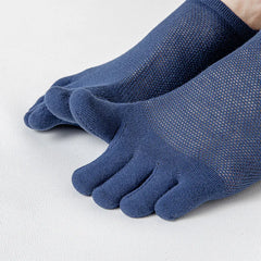 Soft Breathable Finger Boat Sock