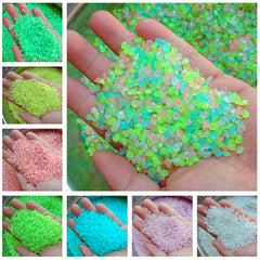 Glow In The Dark Garden Pebbles