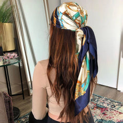 90*90CM Silk Scarves