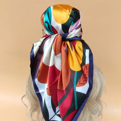 90*90CM Silk Scarves