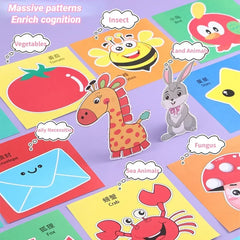 Paper Cut Book Craft Toys