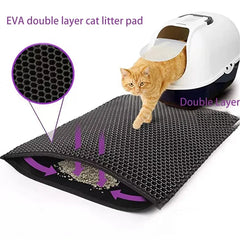 Double-layered Litter Mat - 30x30CM